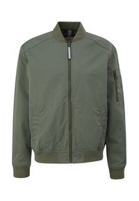 s.Oliver Kurtka bomber 2126485 Zielony Regular Fit. Kolor: zielony