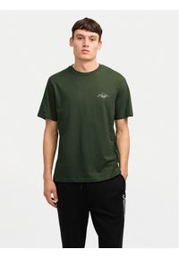 Jack & Jones - Jack&Jones T-Shirt Erris 12256799 Zielony Standard Fit. Kolor: zielony. Materiał: bawełna #1