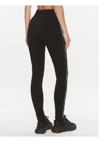 EA7 Emporio Armani Legginsy 3DTP69 TJ01Z 1200 Czarny Skinny Fit. Kolor: czarny. Materiał: bawełna