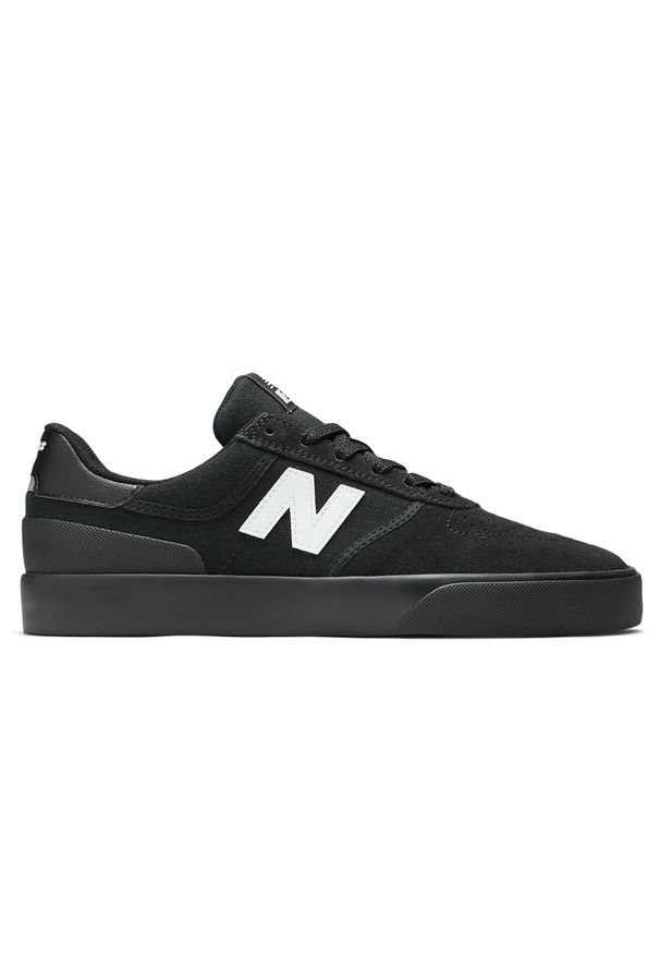 Buty męskie New Balance Numeric NM272BWD – czarne. Kolor: czarny. Materiał: dresówka, zamsz. Szerokość cholewki: normalna. Sport: skateboard