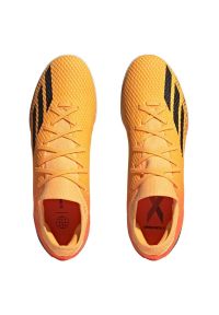 Adidas - Buty piłkarskie adidas X Speedportal.3 Tf M GZ2471 pomarańczowe. Zapięcie: sznurówki. Kolor: pomarańczowy. Materiał: syntetyk, guma. Sport: piłka nożna #3