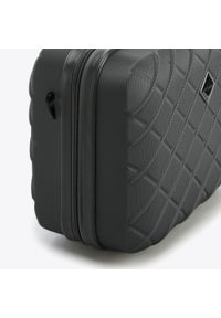 Wittchen - zestaw walizek z ABS-u z deseniem. Kolor: czarny, szary, wielokolorowy. Materiał: guma #6
