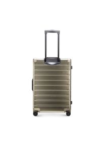 Wittchen - Zestaw walizek z aluminium złoty. Kolor: złoty. Materiał: guma #6