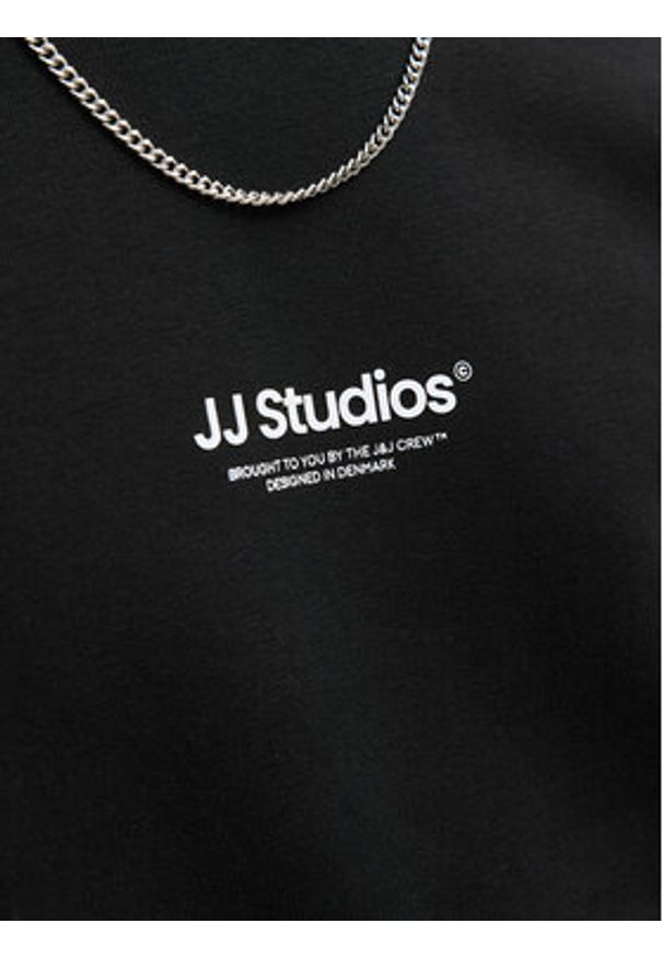 Jack & Jones Bluza Soho 12278791 Czarny Relaxed Fit. Kolor: czarny. Materiał: bawełna