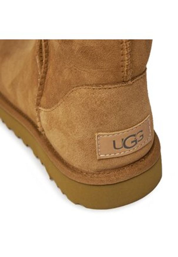 Ugg Śniegowce W Classic Tall II 1016224 Brązowy. Kolor: brązowy. Materiał: zamsz, skóra