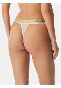 Calvin Klein Underwear Stringi LV00QF8856 Fioletowy jasny. Kolor: fioletowy. Materiał: syntetyk #2