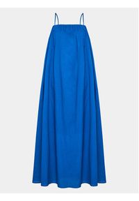 Gina Tricot Sukienka letnia 19915 Niebieski Regular Fit. Kolor: niebieski. Materiał: bawełna. Sezon: lato #2