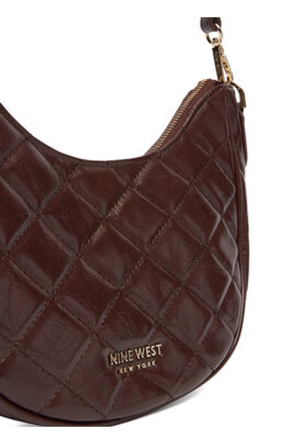 Nine West Torebka CEO-ROSE-LA374-4068 Brązowy. Kolor: brązowy