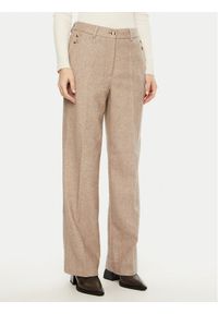 Bruuns Bazaar Spodnie materiałowe Elezi BBW4308 Beżowy Regular Fit. Kolor: beżowy. Materiał: syntetyk #1