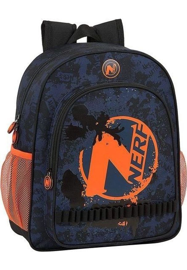 NERF - Nerf Plecak szkolny Nerf Granatowy. Kolor: niebieski