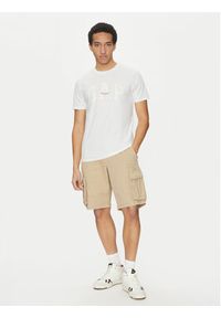 GAP - Gap Szorty materiałowe 880822-00 Khaki Relaxed Fit. Kolor: brązowy. Materiał: bawełna #3
