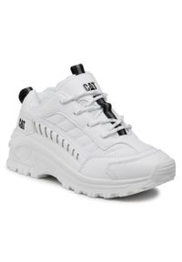 Sneakersy CATerpillar Intruder CK264129 White. Kolor: biały. Materiał: skóra #1