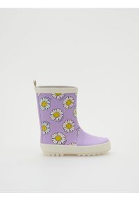 Reserved - Kalosze zmieniające kolor SmileyWorld® - lawendowy. Kolor: fioletowy. Materiał: materiał. Wzór: kolorowy. Styl: klasyczny #1