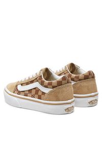 Vans Tenisówki VN000CYVBF21 Beżowy. Kolor: beżowy. Materiał: skóra, zamsz #8