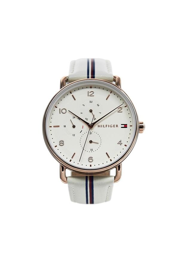 TOMMY HILFIGER - Zegarek Tommy Hilfiger. Kolor: biały