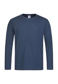 Stedman - Koszulka Z Długim Rękawem Unisex Comfort Dla Dorosłych. Kolor: niebieski. Długość rękawa: długi rękaw. Długość: długie #1