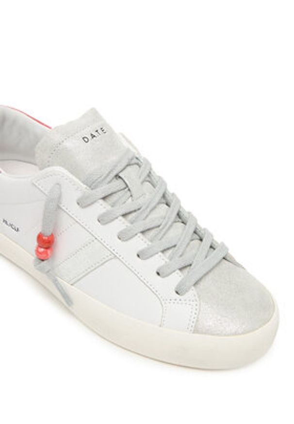 D.A.T.E. Sneakersy Hill Low W441-HL-CA Biały. Kolor: biały. Materiał: skóra