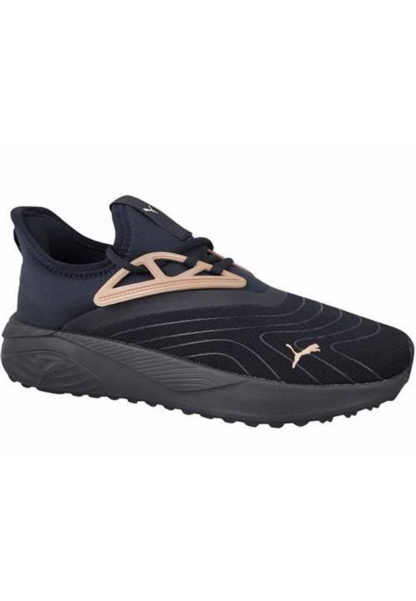Buty do chodzenia damskie Puma Pacer Beauty. Zapięcie: sznurówki. Kolor: czarny. Materiał: guma, materiał, tkanina, syntetyk. Szerokość cholewki: normalna. Sport: turystyka piesza