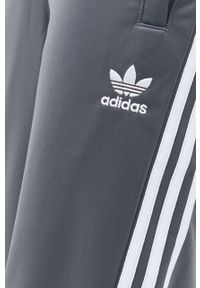 adidas Originals spodnie dresowe męskie kolor szary z aplikacją. Kolor: szary. Materiał: dresówka. Wzór: aplikacja #3