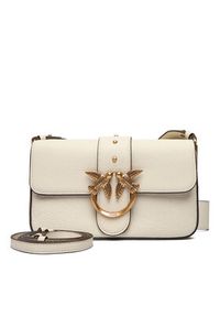 Pinko - PINKO Torebka Love One Mini Slouchy Fl Al 25-26 104340 A2OX Écru. Kolor: kremowy. Materiał: skórzane #6