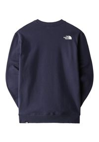 Bluza turystyczna męska The North Face M Simple Dome Crew. Kolor: niebieski. Styl: sportowy. Sport: turystyka piesza