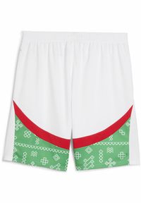 Puma - Męskie szorty Maroko 2025 PUMA White Fast Green Red. Kolor: biały, zielony, czerwony, wielokolorowy