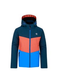 DARE 2B - Kurtka Ocieplana Dziecięca Jolly. Kolor: pomarańczowy, niebieski, wielokolorowy. Materiał: puch. Styl: sportowy