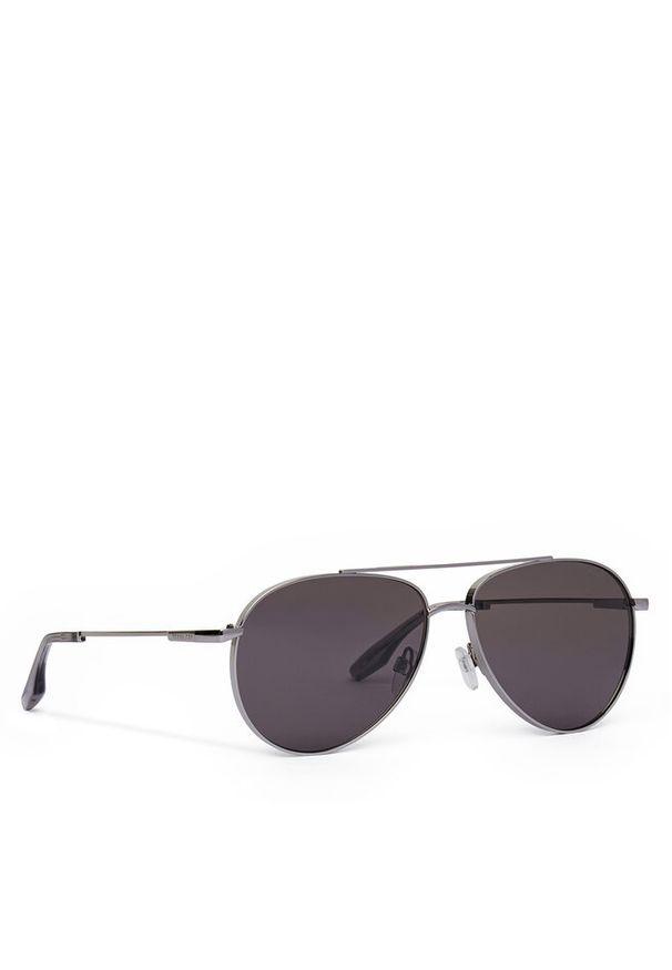 Trussardi Jeans - Okulary przeciwsłoneczne Trussardi. Kolor: srebrny