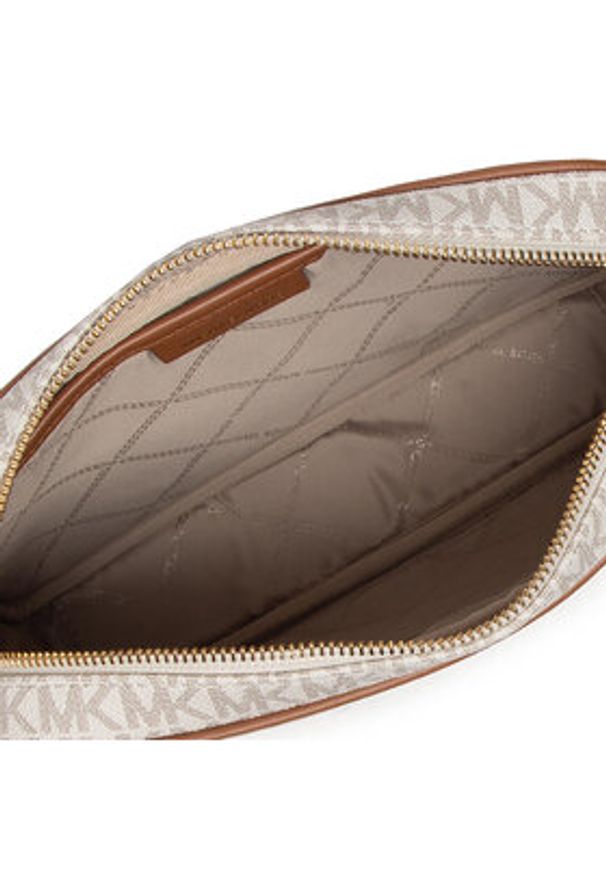 MICHAEL Michael Kors Torebka 32F1GJ6C7B Beżowy. Kolor: beżowy. Materiał: skórzane