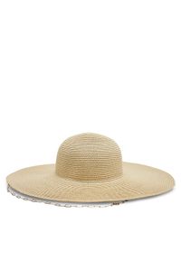 Guess Kapelusz Fedora AW9499 COT01 Beżowy. Kolor: beżowy