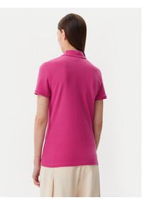 Lacoste Polo PF5462 Różowy Slim Fit. Typ kołnierza: polo. Kolor: różowy. Materiał: bawełna #5