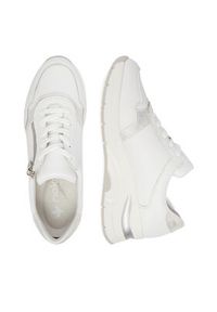 Rieker Sneakersy N9301-80 Biały. Kolor: biały. Materiał: skóra, syntetyk #4