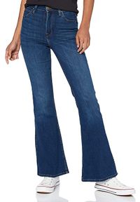 Lee - LEE BREESE FLARE DAMSKIE SPODNIE JEANSOWE L32YAHMR