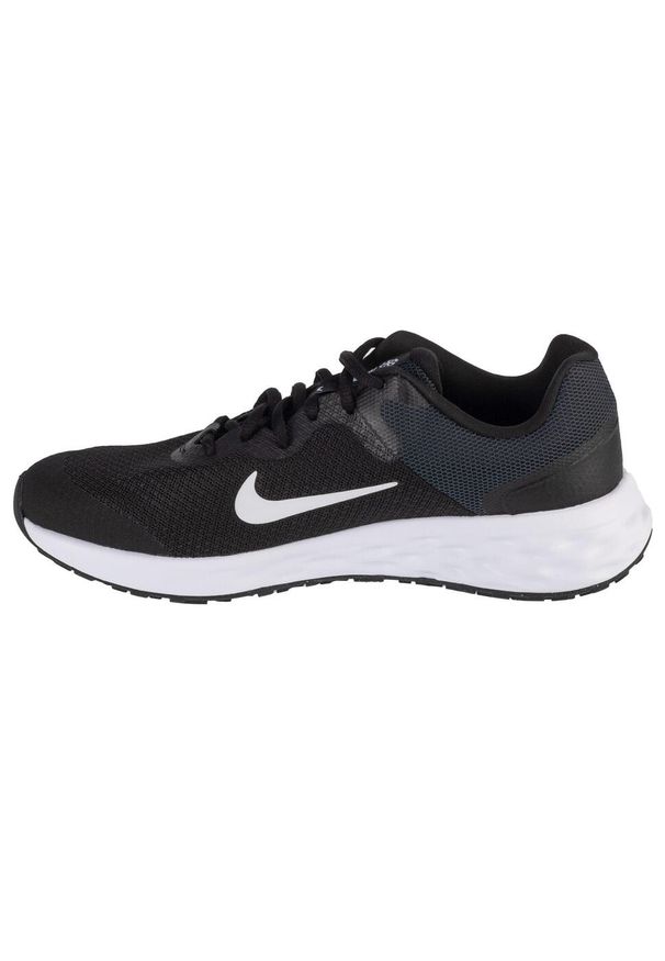 Obuwie Sportowe Dziecięce Nike Revolution 6 DD1096 003 Czarny. Kolor: czarny. Materiał: guma, materiał, tkanina, syntetyk. Model: Nike Revolution