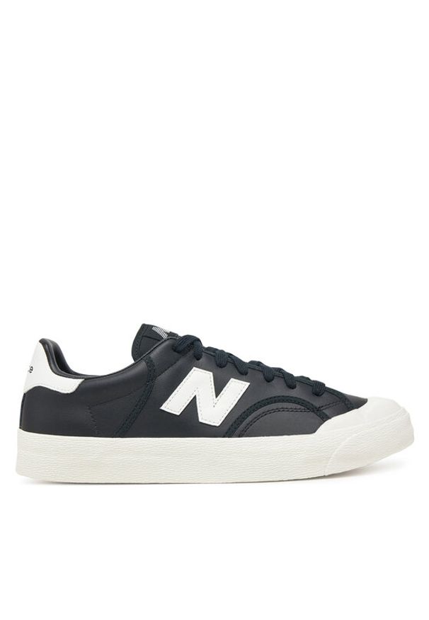 New Balance Trampki BB100LBK Czarny. Kolor: czarny. Materiał: skóra