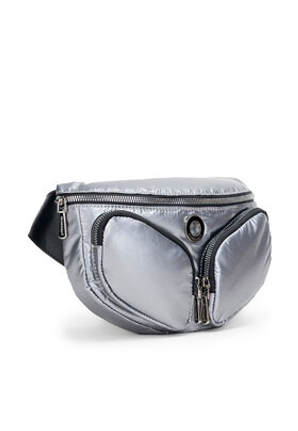 Monnari Saszetka nerka TORIMP0-24J-BAG4820-K022D000-R00 Srebrny. Kolor: srebrny. Materiał: materiał