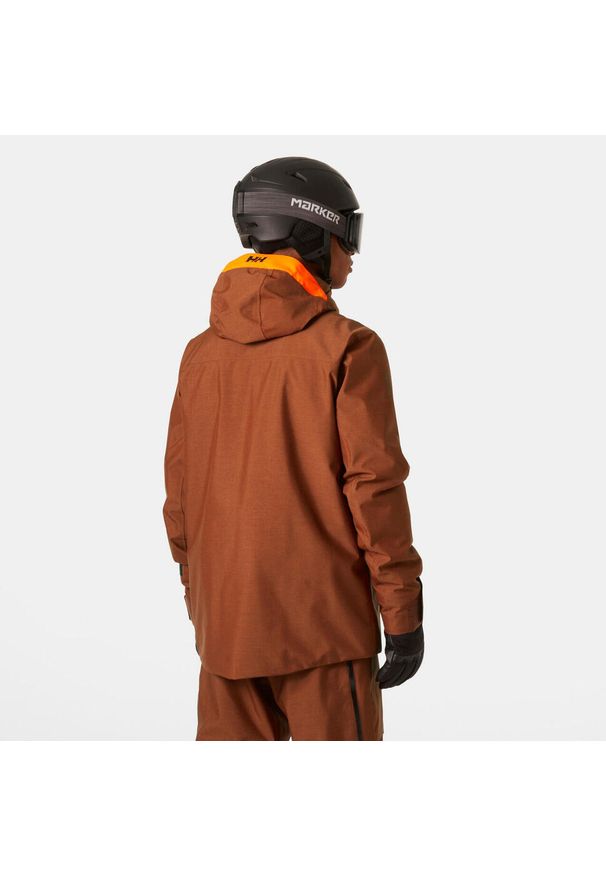 Kurtka narciarska Helly Hansen Garibaldi 2.0. Kolor: pomarańczowy. Sezon: zima. Sport: narciarstwo