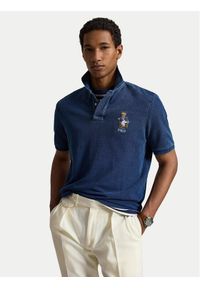 Polo Ralph Lauren Polo 710B29169001 Granatowy Regular Fit. Typ kołnierza: polo. Kolor: niebieski. Materiał: bawełna #1