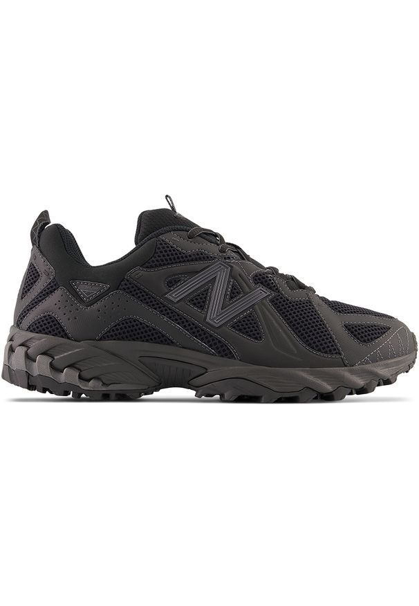 Buty męskie New Balance ML610TBB – czarne. Okazja: na co dzień. Kolor: czarny. Materiał: materiał, guma. Szerokość cholewki: normalna. Wzór: nadruk. Sezon: lato