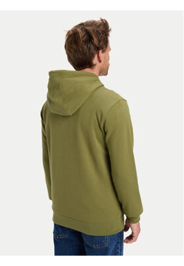 Quiksilver Bluza EQYFT05136 Khaki Regular Fit. Kolor: brązowy. Materiał: bawełna