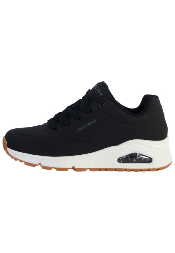 skechers - Buty do chodzenia damskie Skechers Unostand ON Air. Zapięcie: sznurówki. Kolor: zielony, wielokolorowy, czarny, brązowy. Materiał: materiał, syntetyk. Szerokość cholewki: normalna. Sport: turystyka piesza