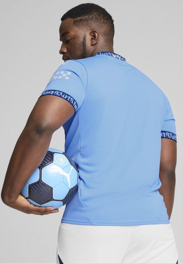 Puma Koszulka Mcfc Home Jersey Replica 77507501. Kolor: niebieski. Materiał: jersey
