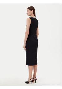 Calvin Klein Sukienka codzienna K20K208140 Czarny Slim Fit. Okazja: na co dzień. Kolor: czarny. Materiał: syntetyk. Typ sukienki: proste. Styl: casual