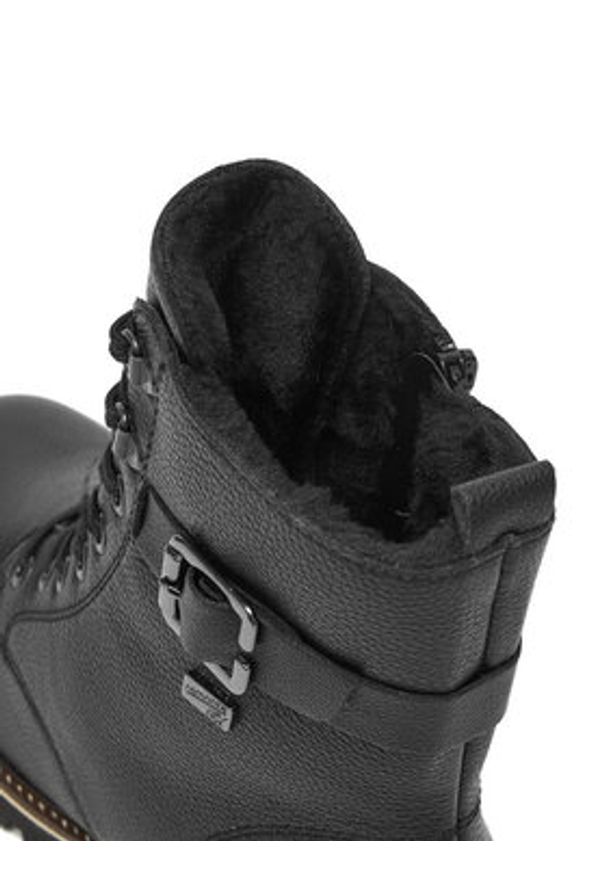 Remonte Trzewiki CEO-D8475-01 Czarny. Kolor: czarny. Materiał: skóra