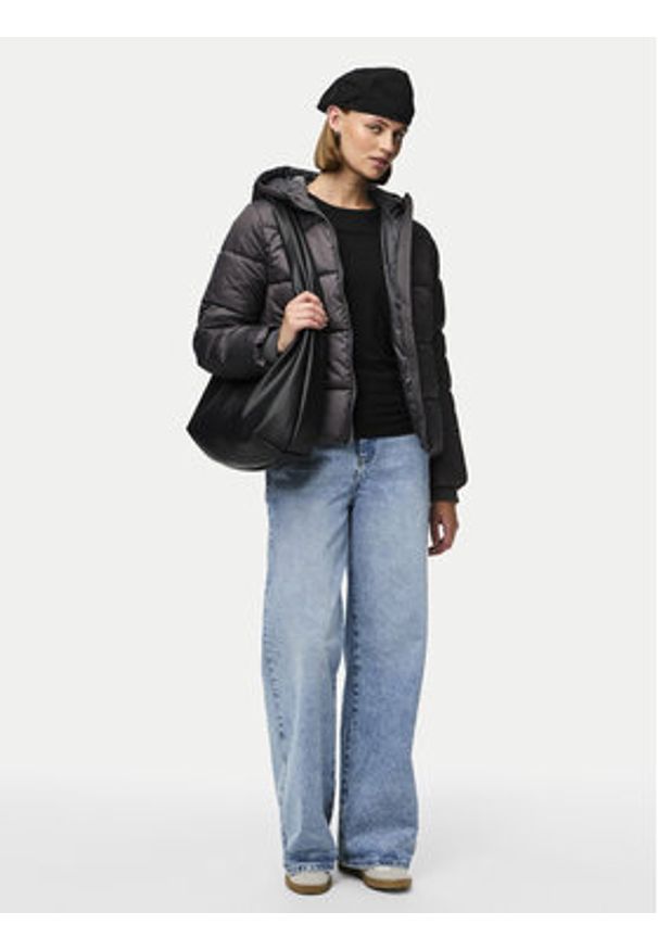 Pieces Kurtka zimowa 17115626 Szary Regular Fit. Kolor: szary. Materiał: syntetyk. Sezon: zima