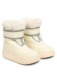 Moon Boot Śniegowce Jr Park Strap 80D3440030 D Beżowy. Kolor: beżowy. Materiał: materiał #7