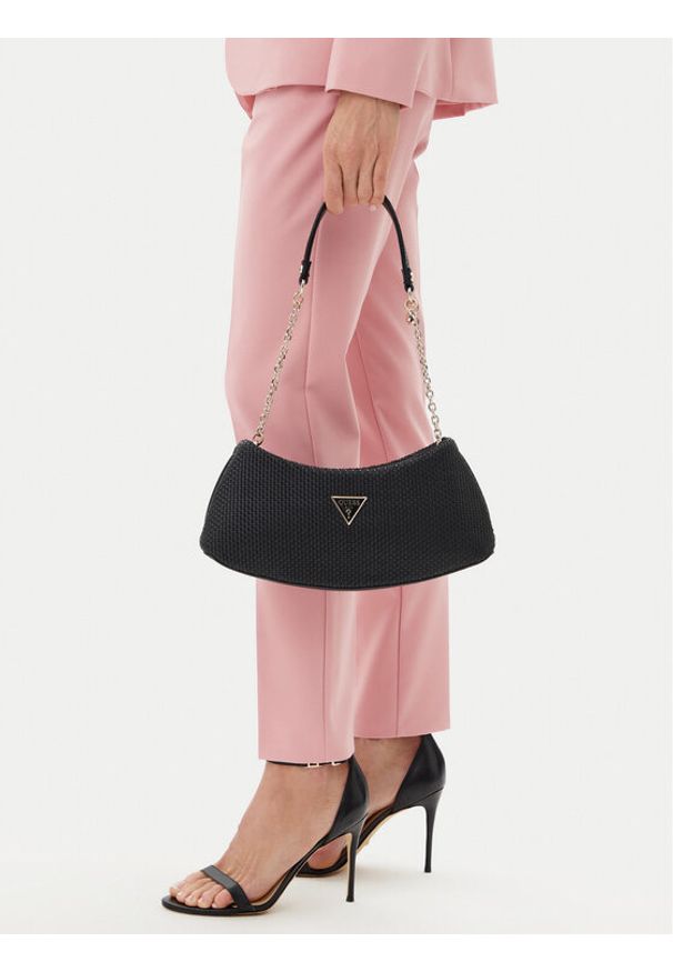 Guess Torebka HWWG96 38170 Czarny. Kolor: czarny. Materiał: skórzane