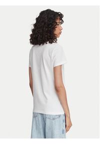BOSS T-Shirt C_Elove_5 50566827 Kremowy Slim Fit. Kolor: kremowy. Materiał: bawełna #2