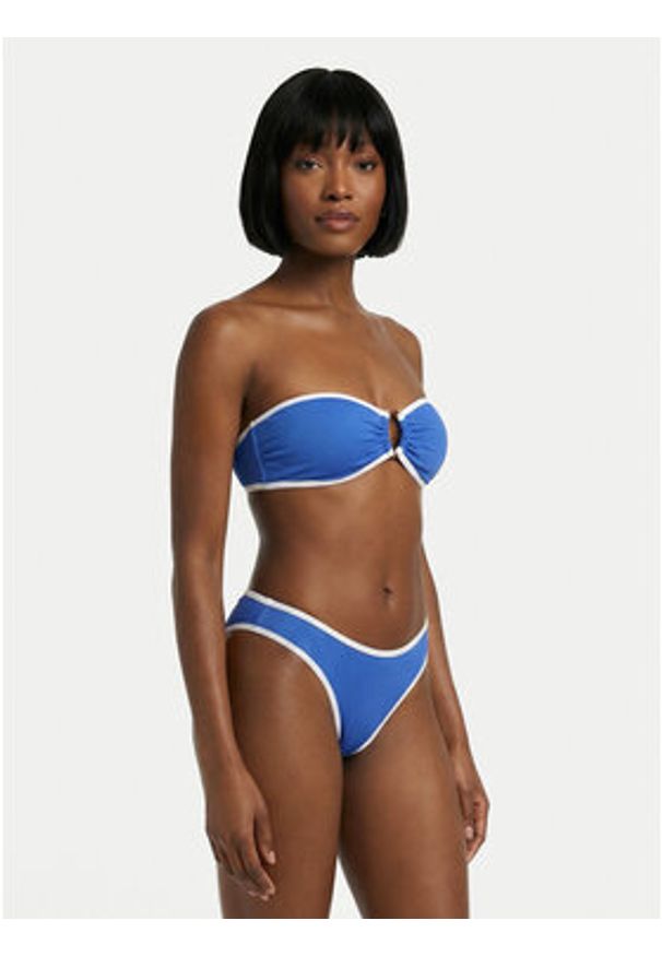 Seafolly Góra od bikini Beach Bound 31283-072 Niebieski. Kolor: niebieski. Materiał: syntetyk