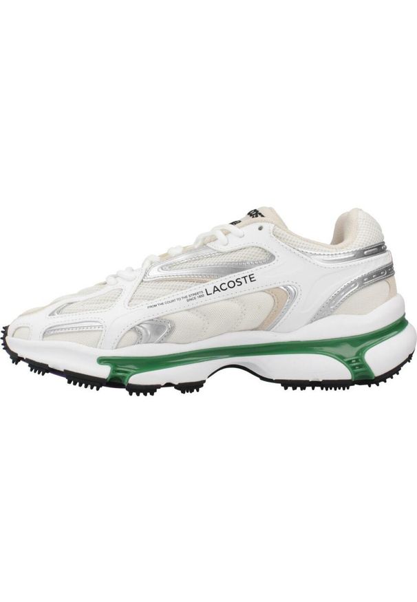 Tenisówki Lacoste Model L003 2k24 Textile Kolor Zielony. Kolor: zielony. Materiał: tkanina, syntetyk